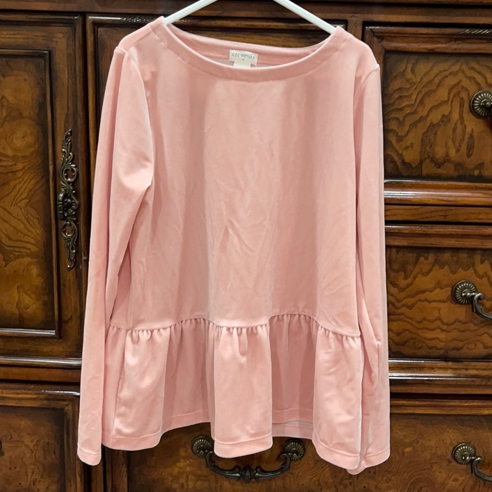 Peplum sweater
